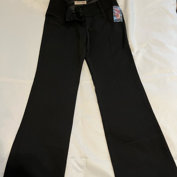 No Boundaries Pants - No Boundaries Women's Black Formal Pants